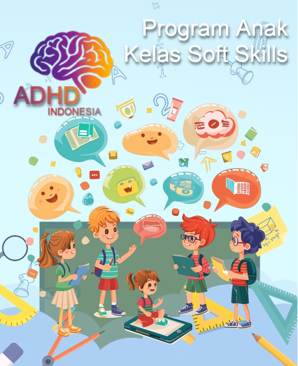 Program ADHD Indonesia Provinsi Papua Kelas Soft Skills Anak ADHD