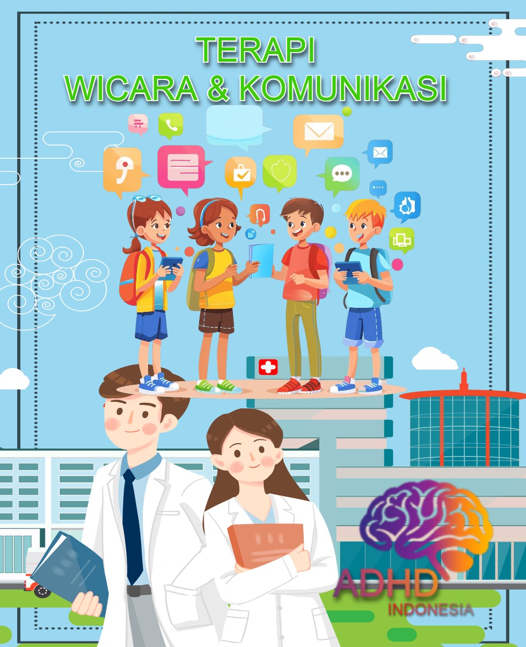 Mitra ADHD Indonesia Provinsi Papua untuk Terapi Wicara dan Komunikasi untuk Anak ADHD